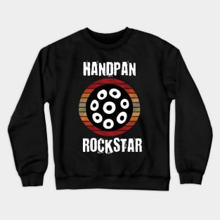 Handpan Rockstar Crewneck Sweatshirt